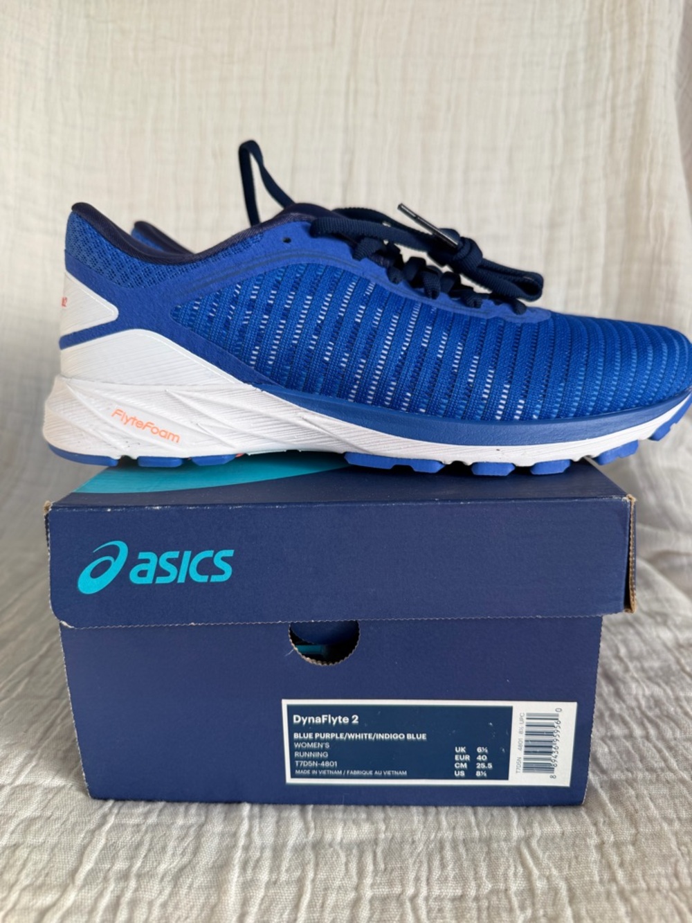 ASICS Women’s DynaFlyte 2 Running Shoes NIB 🏃🏽♀️ - Picture 2 of 8